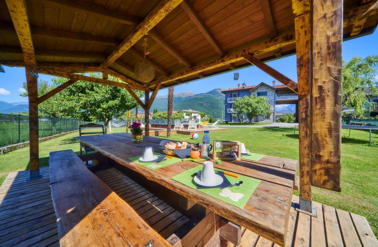 B&B Zia Vivina Sorico Bagian luar foto